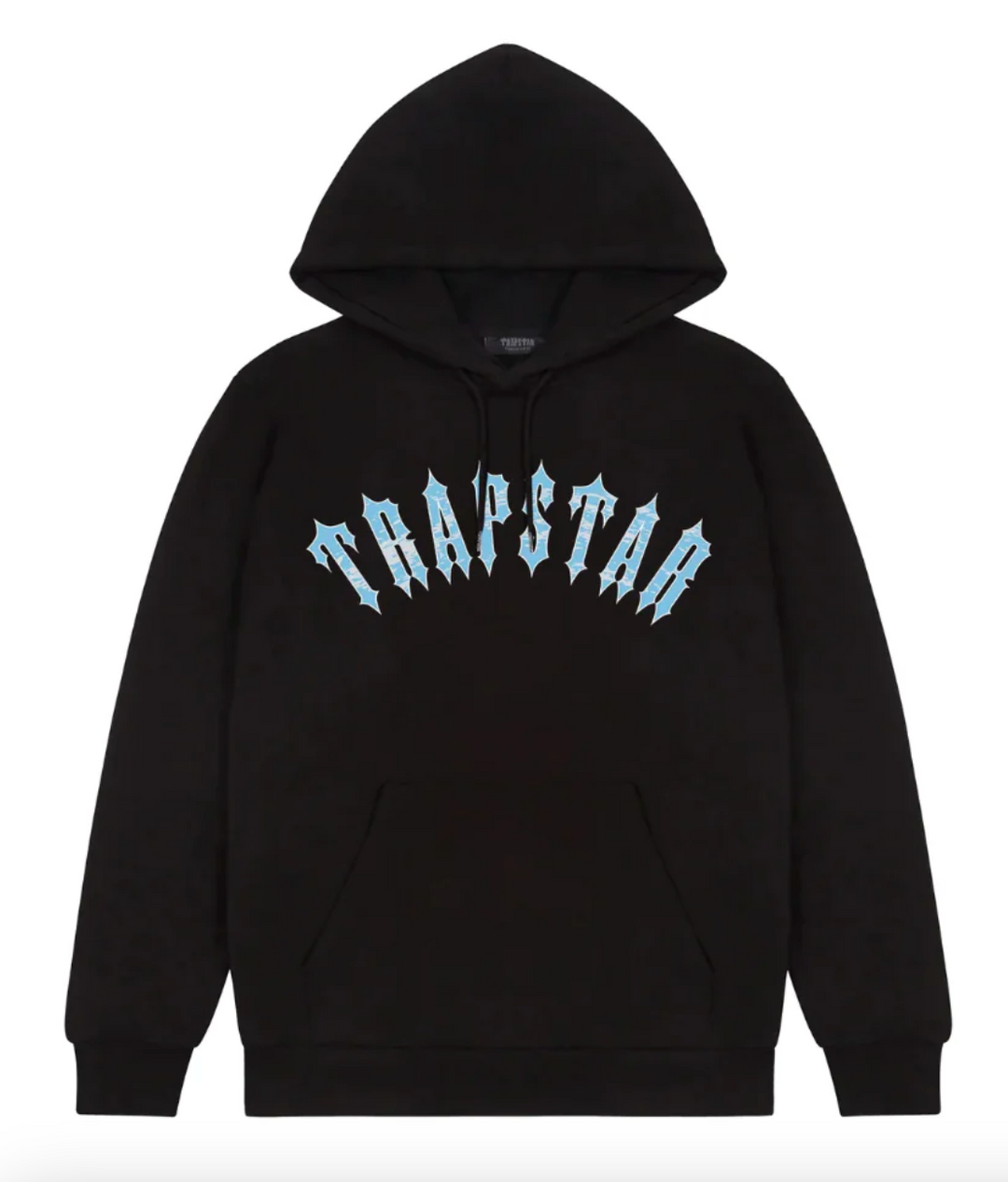 Trapstar Arctic Arch Hoodie Black Przod Lodz Polska