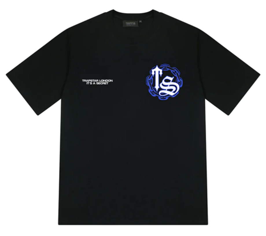 Trapstar Chain Script Tee Ice Black Showroom MHype Lodz Polska 2