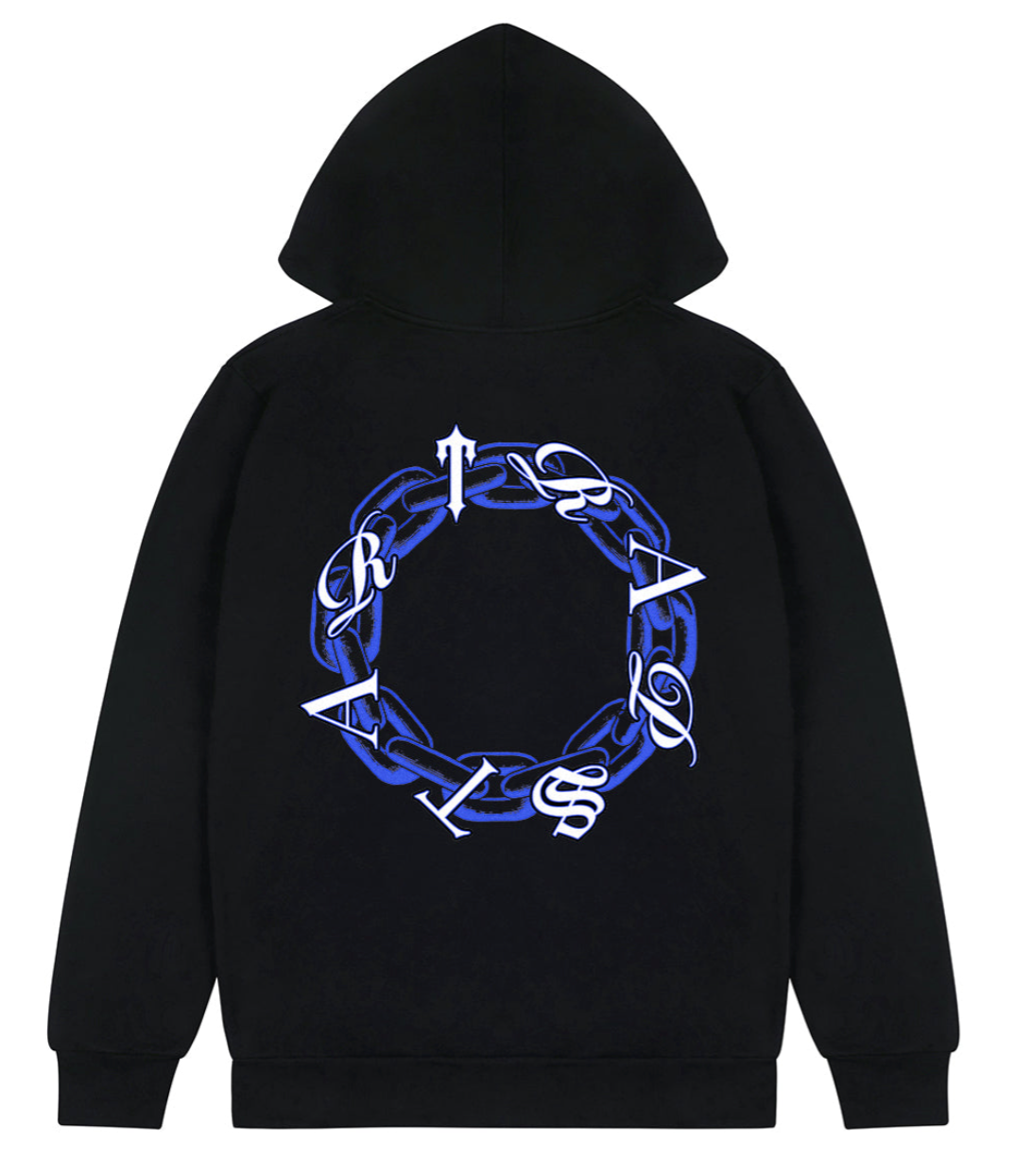 Trapstar Decoded Camo Crystal Hoodie Black Blue Showroom NHype Lodz Polska 2