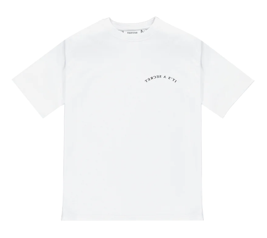 Trapstar Irongate Arch Its A Secret Tee - White Przod Lodz Polska