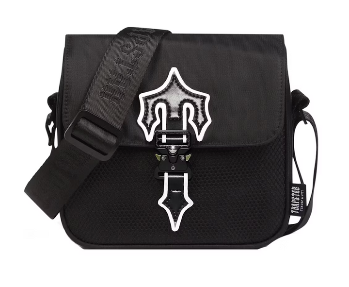 Trapstar Irongate T Crossbody Bag Black Przod Lodz Polska