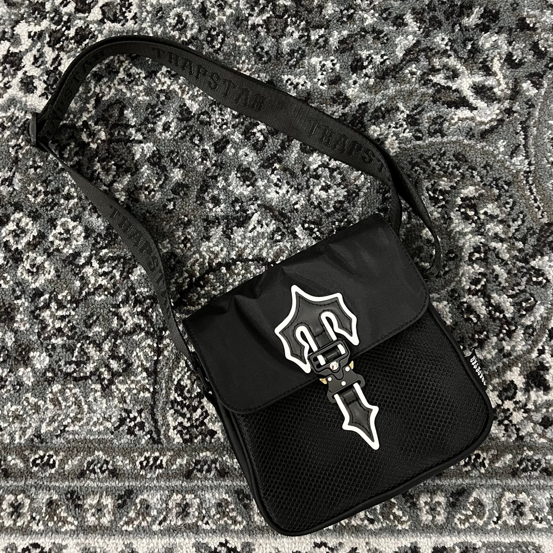 Trapstar Irongate T Crossbody Bag Black – N-Hype Trapstar Irongate T Crossbody Bag Black – N-Hype