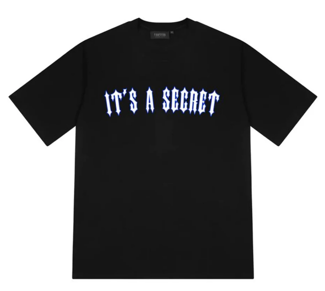 Trapstar It's a Secret 2.0 Tee Black Blue Showroom nHype Lodz Polska