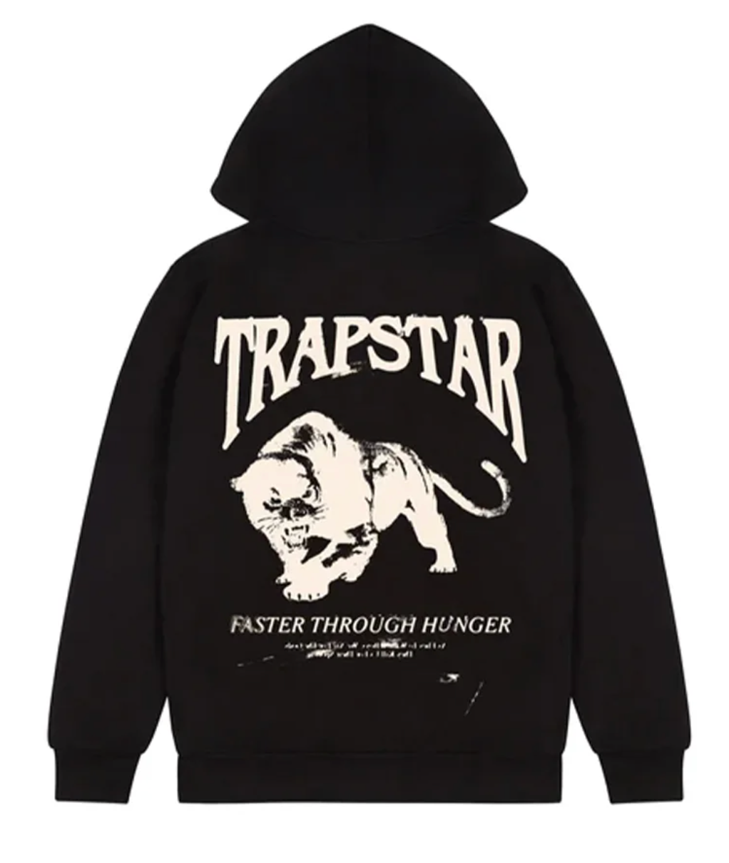 Trapstar Panthera Hoodie Black Showroom NHype Lodz Polska