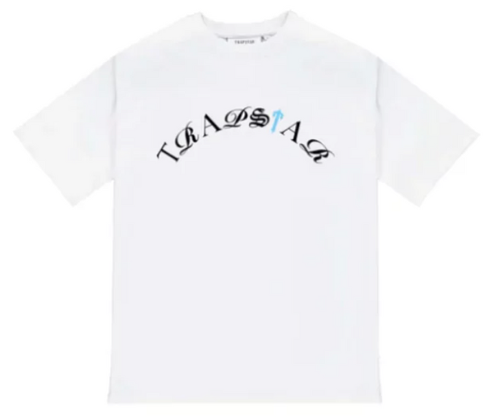 Trapstar Script 2.0 Tee White Teal Showroom nHype Lodz Polska