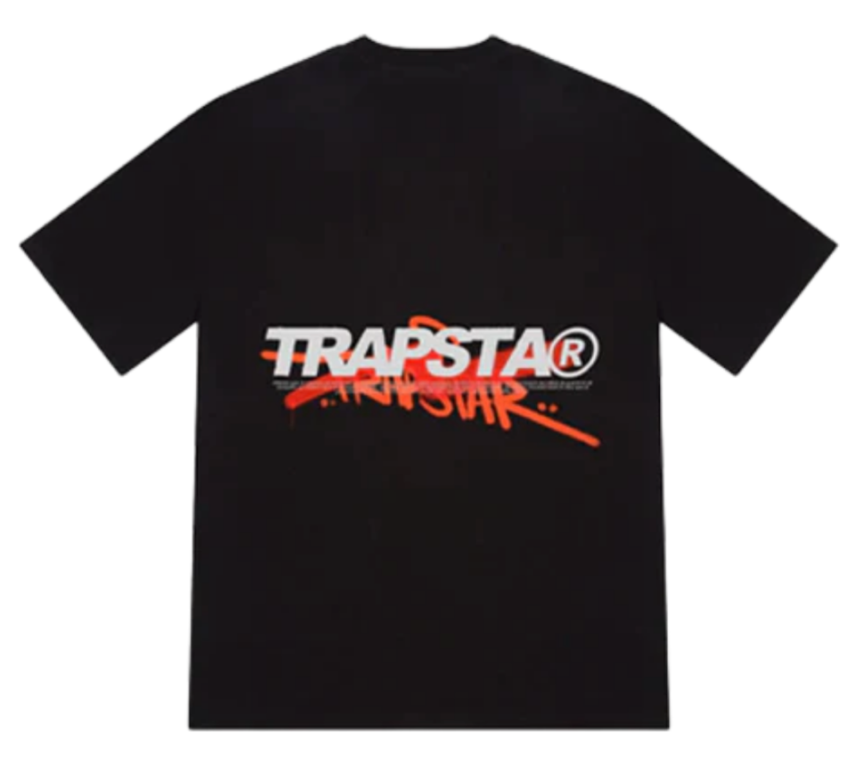 Trapstar Trespass Black Orange Tee Tyl Lodz Polska