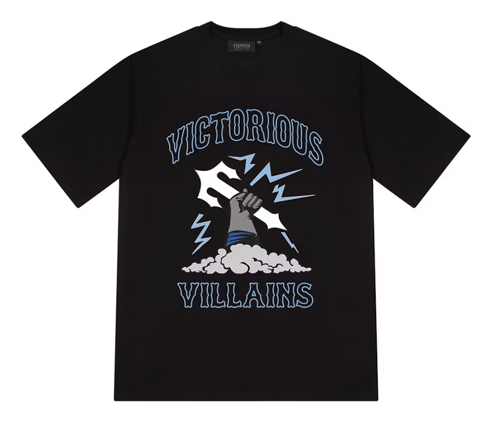 Trapstar Villains Tee Black Przod Lodz Polska