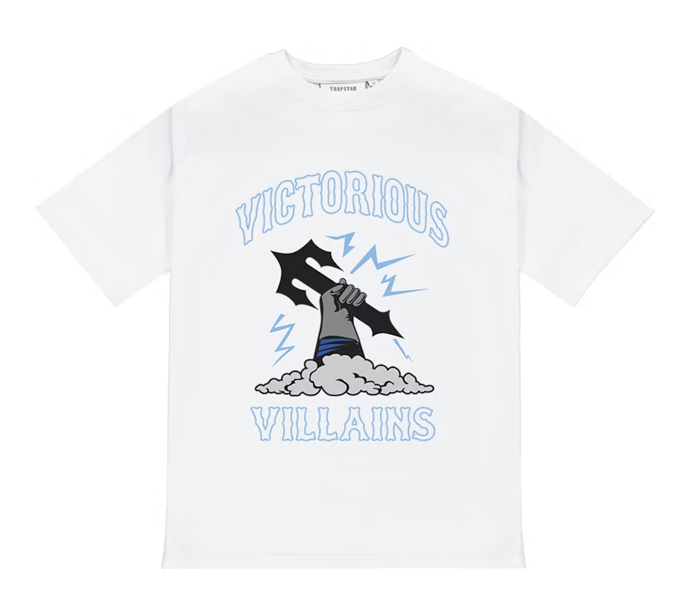 Trapstar Villains Tee White Przod Lodz Polska