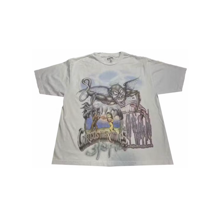 Travis Scott Utopia Circus Maximus 2023 Tour III Tee White