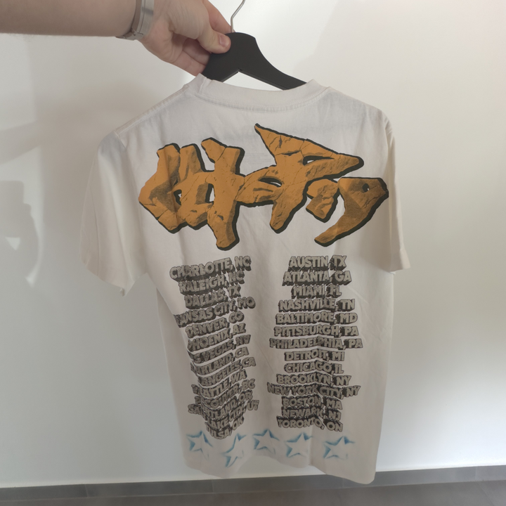 Travis Scott Utopia Tour Skitzo Circus Maximus Tee White