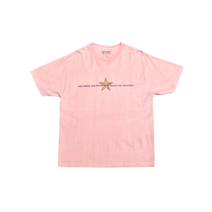 Travis Scott Utopia Circus Maximus Pink Star Tee