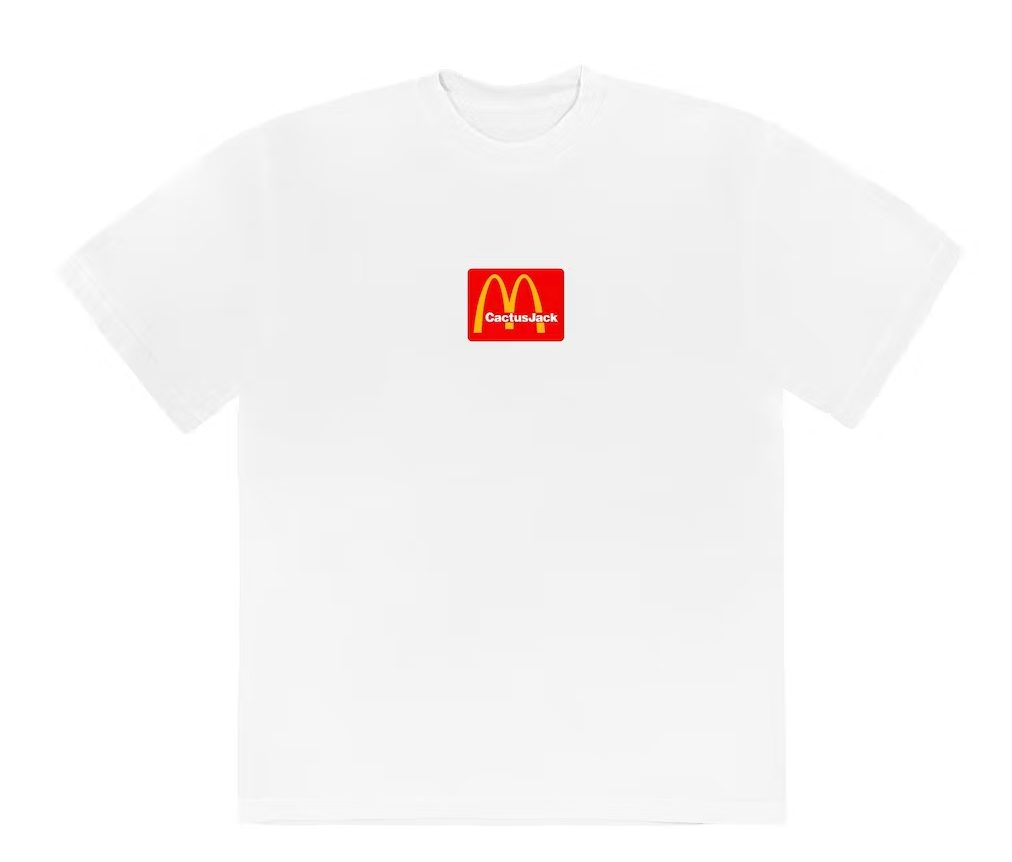 Travis Scott x McDonald's Sesame T-shirt White Front Lodz Polska