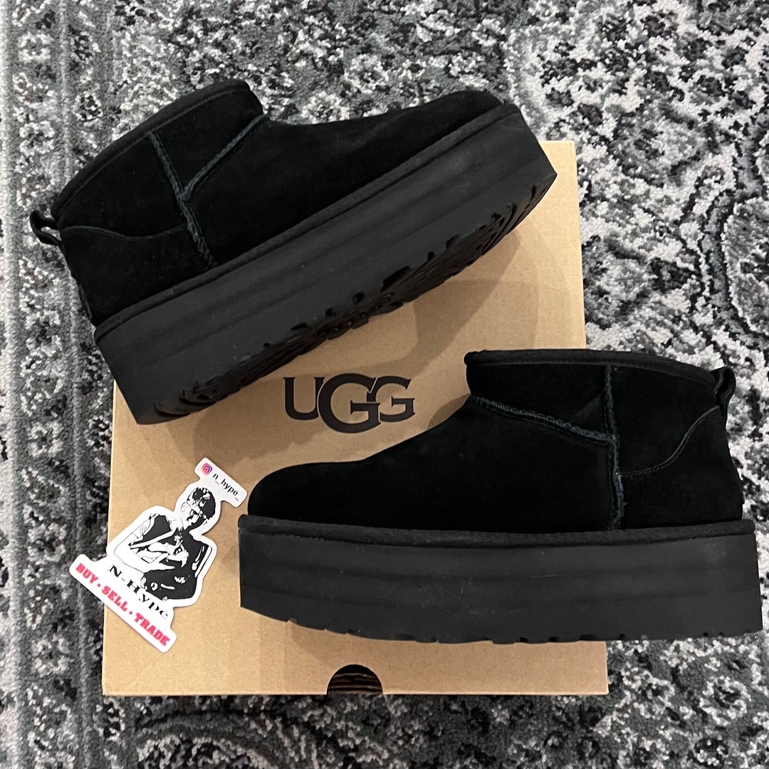 UGG Classic Ultra Mini Platform Boot Black (Women's) Showroom NHype Lodz Polska 3