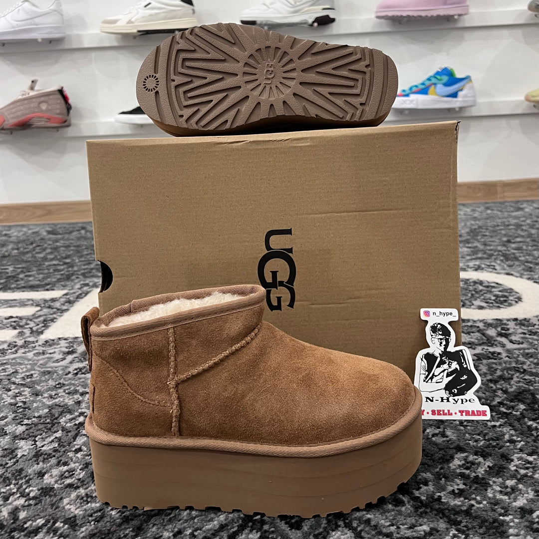 UGG Classic Ultra Mini Platform Boot Chestnut (Women's) Showroom NHype Lodz Polska 4