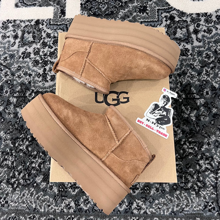 UGG Classic Ultra Mini Platform Boot Chestnut (Women's) Showroom NHype Lodz Polska 5