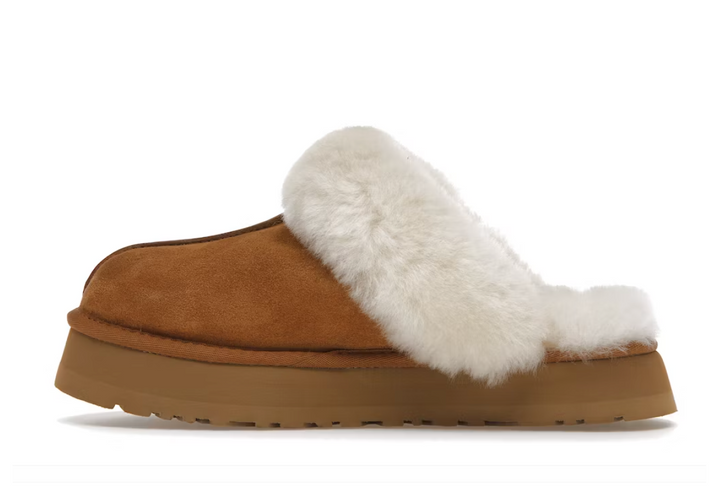 UGG Disquette Slipper Chestnut (Women's) bok wewnetrzny Lodz Polska