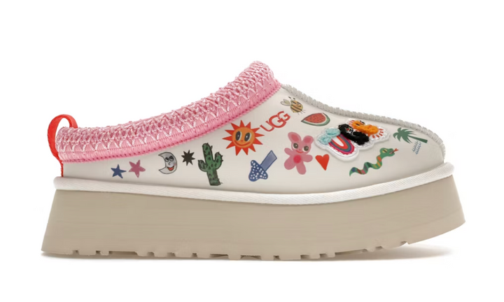 UGG Tazz Slipper Humberto Cruz Pop Sketch (Women's) bok zewnetrzny Lodz Polska