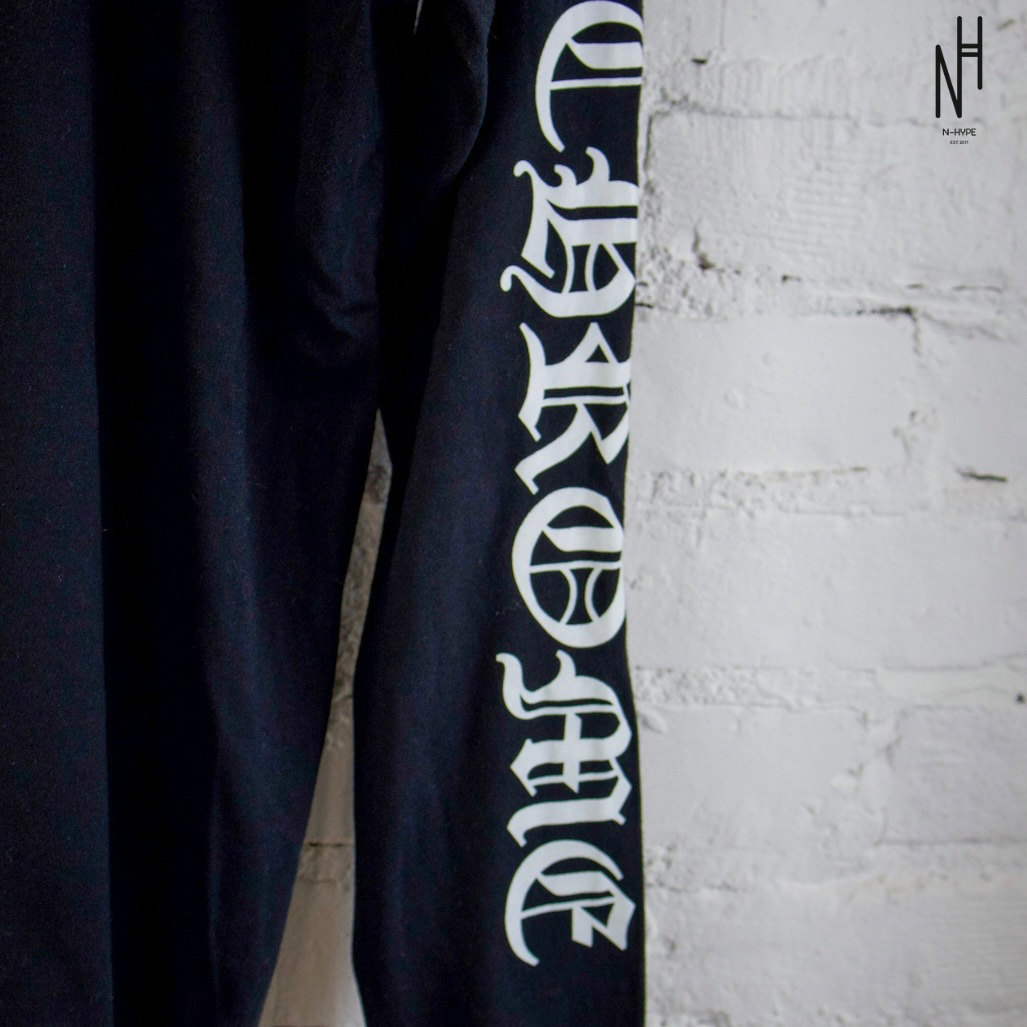 Chrome Hearts Neck Logo Long Sleeve Black