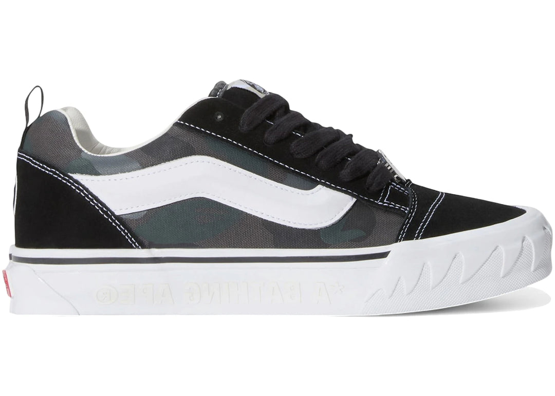 Vans Knu Skool Bape Camo Black - Kamuflaż. - N-Hype