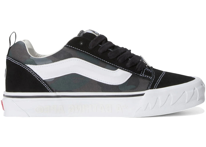 Vans Knu Skool Bape Camo Black - Kamuflaż. - N-Hype