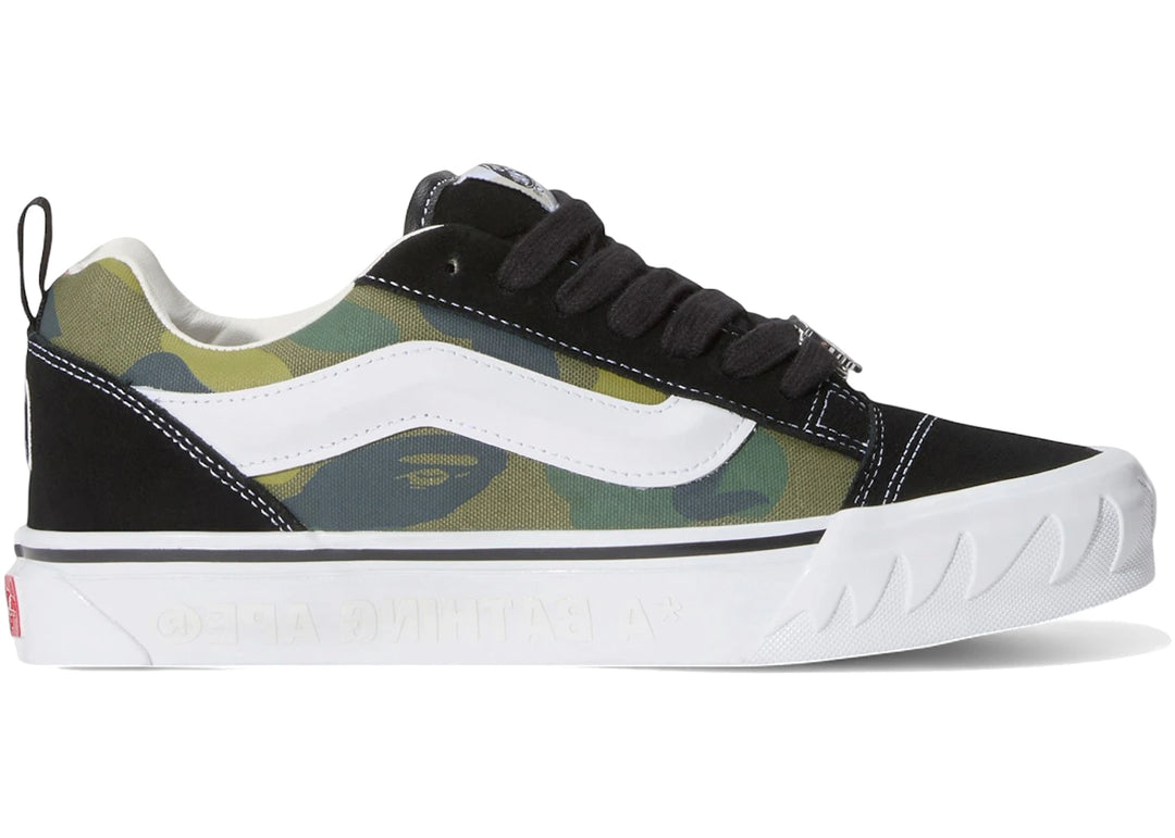 Vans Knu Skool Bape Camo Green - Zielony. - N-Hype