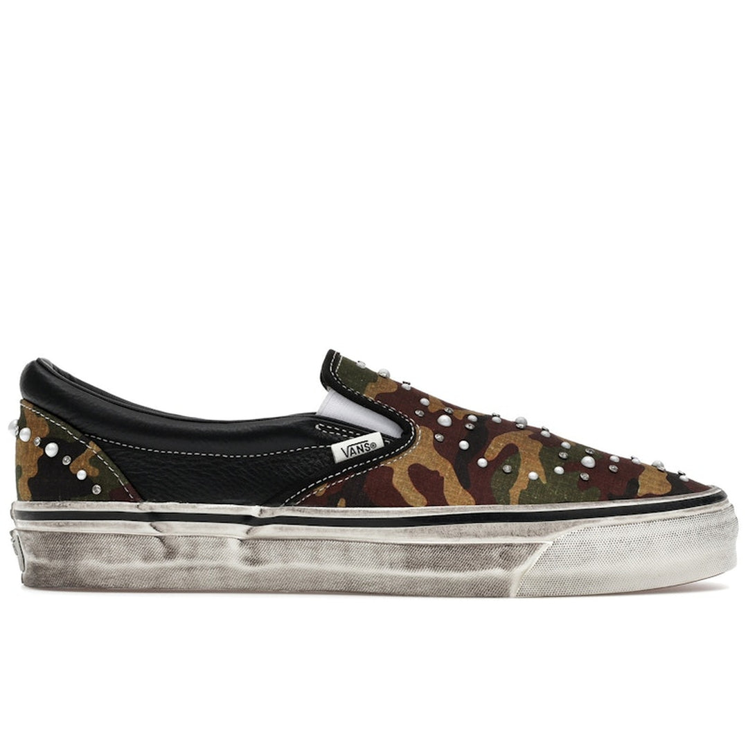 Vans LX Classic Slip-On 98 Pearlized Pack Camo Black - Camo - N-Hype