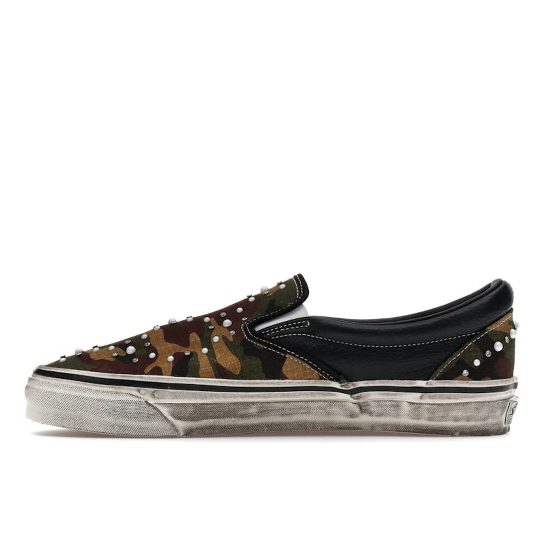 Vans LX Classic Slip-On 98 Pearlized Pack Camo Black - Camo - N-Hype