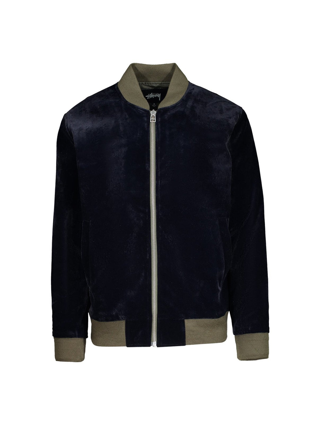 Stussy Velvet Bomber Navy