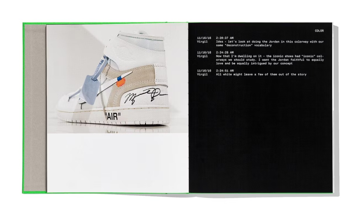 Virgil Abloh x Nike ICONS "The Ten" Something's Off Book Srodek Lodz Polska