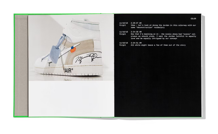 Virgil Abloh x Nike ICONS "The Ten" Something's Off Book Srodek Lodz Polska