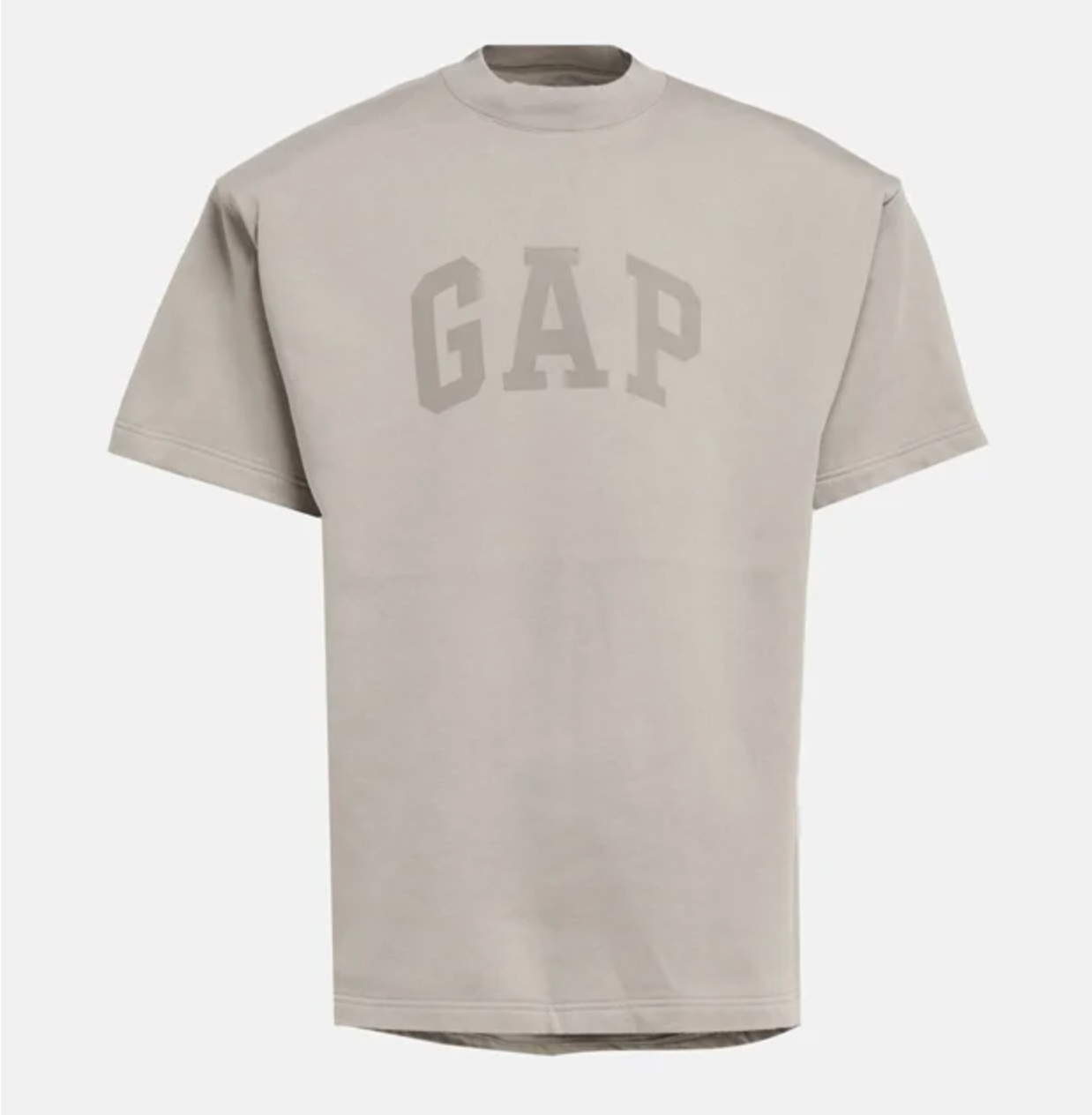 Yeezy Gap Engineered by Balenciaga T-Shirt Dark Grey Front Lodz Polska