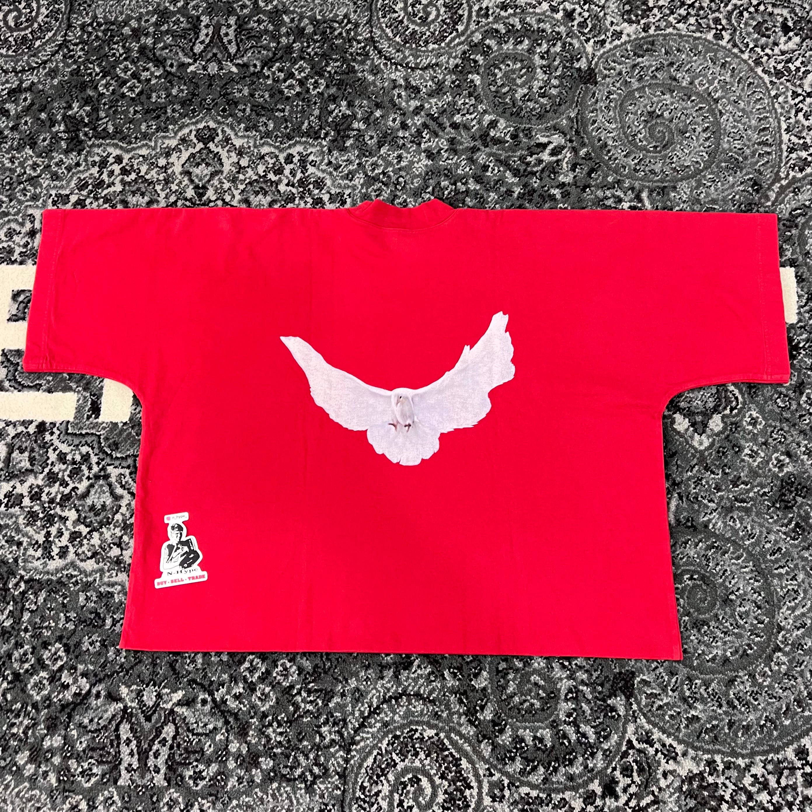 Yeezy Gap Engineered by Balenciaga T-Shirt Red Showroom NHype Lodz Polska 2
