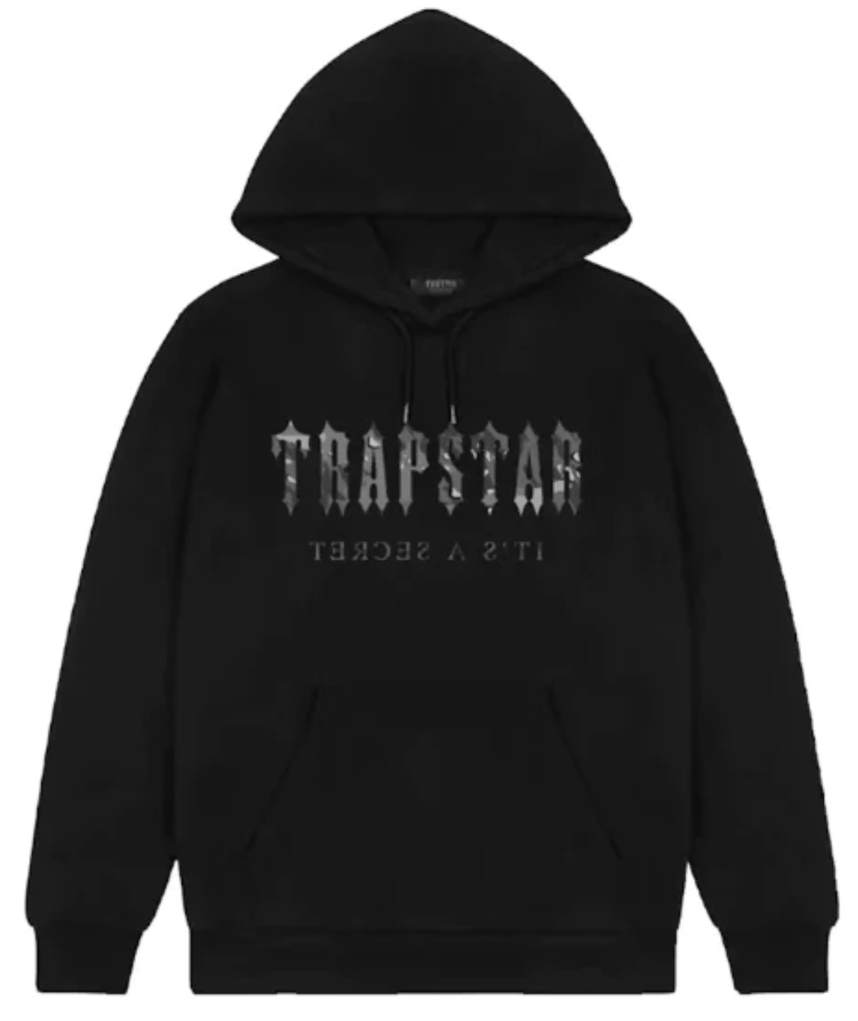 Trapstar Decoded Blackout Edition Hoodie Black