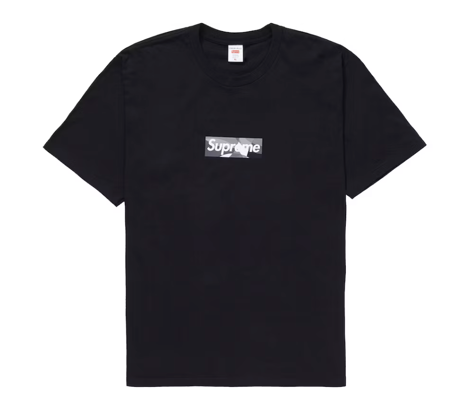 Supreme Emilio Pucci Box Logo T-Shirt Schwarz
