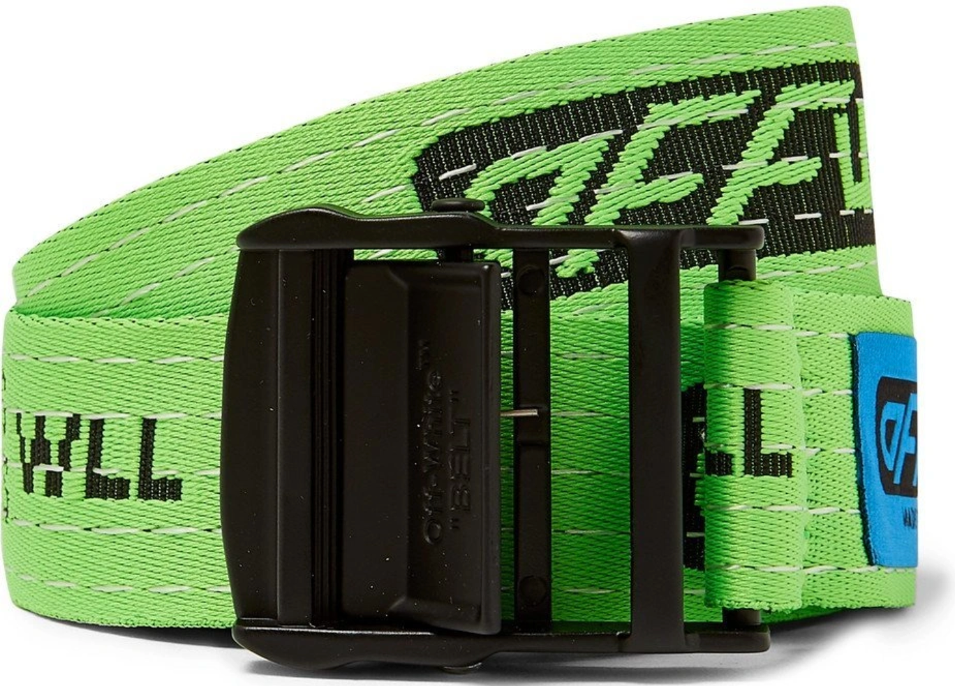 Off-White Green New Industrial Belt
