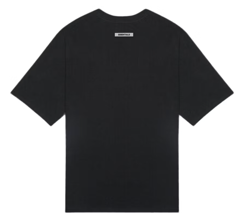 Essentials Shirt Applique Logo Black