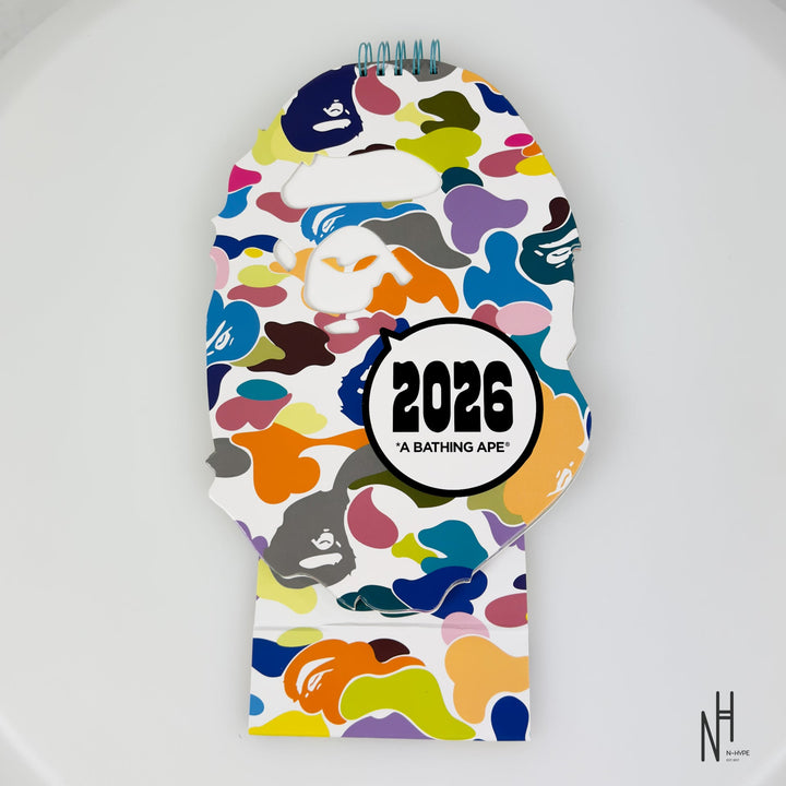 A Bathing Ape BAPE Desk Calendar 2026 streetwear N-Hype