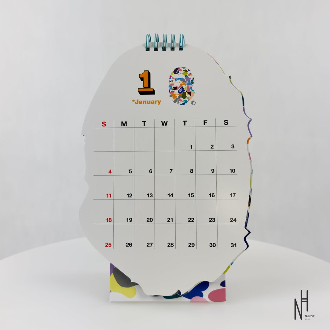 A Bathing Ape BAPE Desk Calendar 2026 streetwear N-Hype