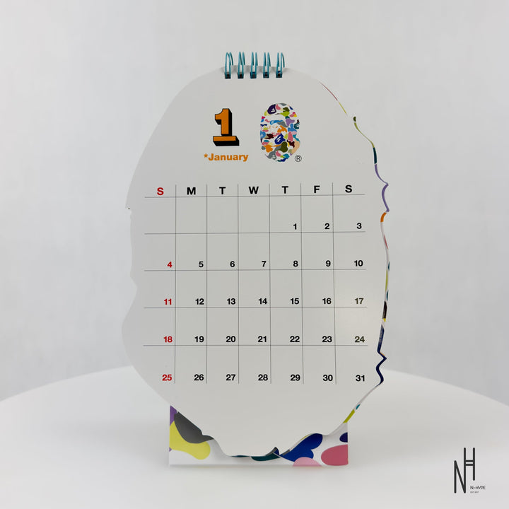 A Bathing Ape BAPE Desk Calendar 2026 streetwear N-Hype