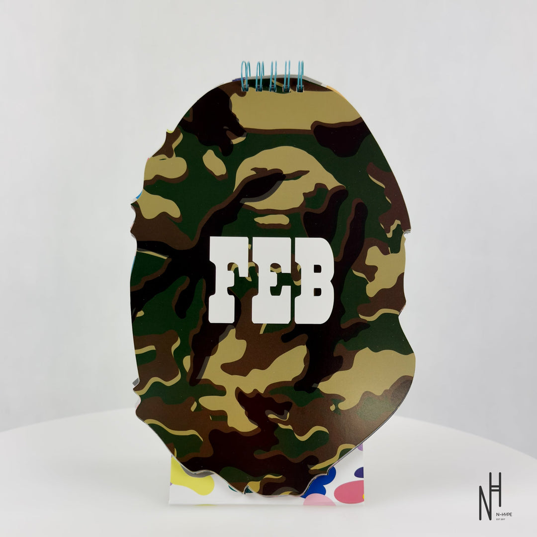 A Bathing Ape BAPE Desk Calendar 2026 streetwear moda uliczna N-Hype