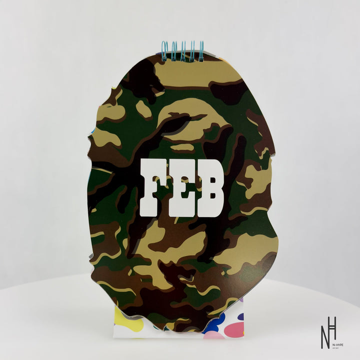 A Bathing Ape BAPE Desk Calendar 2026 streetwear moda uliczna N-Hype