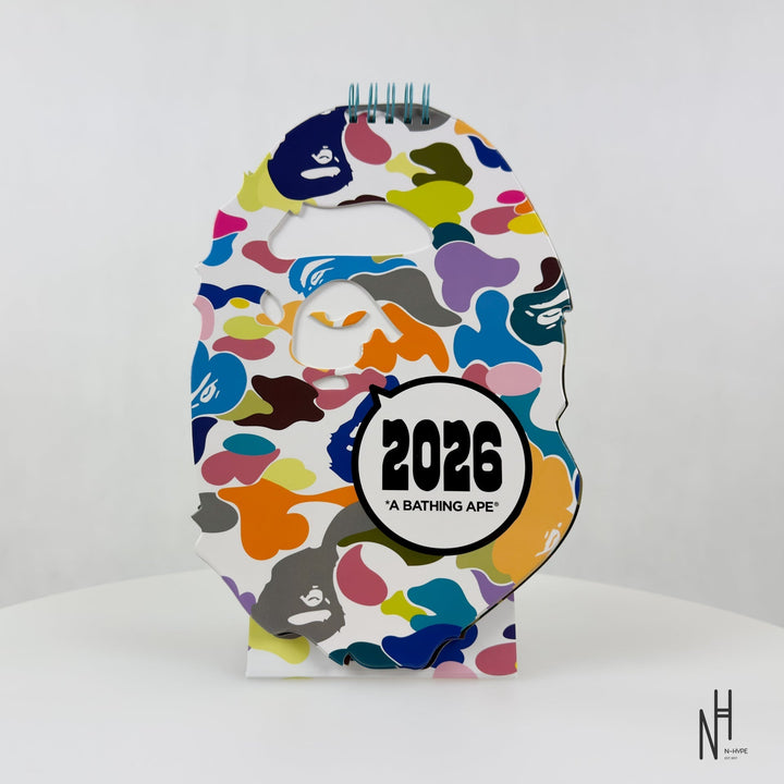 BAPE Desk Calendar 2026 streetwear moda uliczna N-Hype