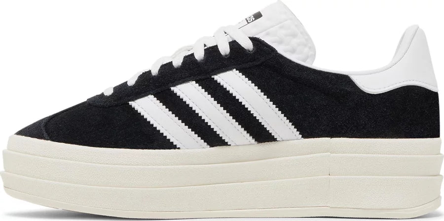 Adidas Gazelle Bold Core Black White Women's sneakers N-Hype