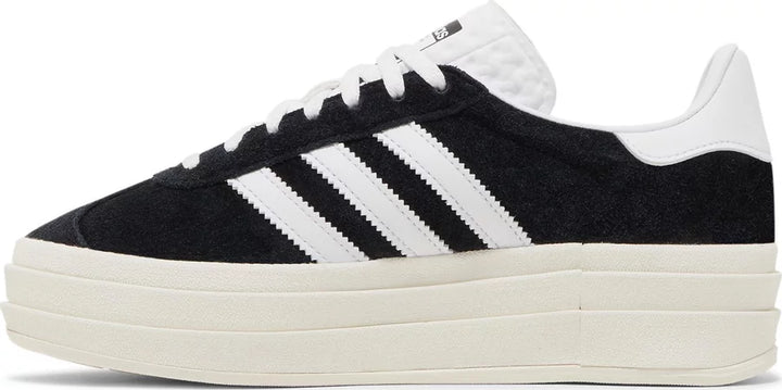 Adidas Gazelle Bold Core Black White Women's sneakers N-Hype