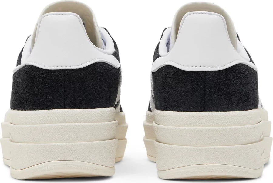 Adidas Gazelle Bold Core Black White Women's sneakers N-Hype.