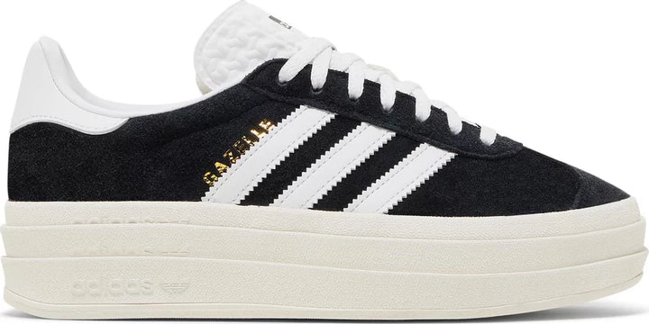 Adidas Gazelle Bold Core Black White Women's sneakers N-Hype.