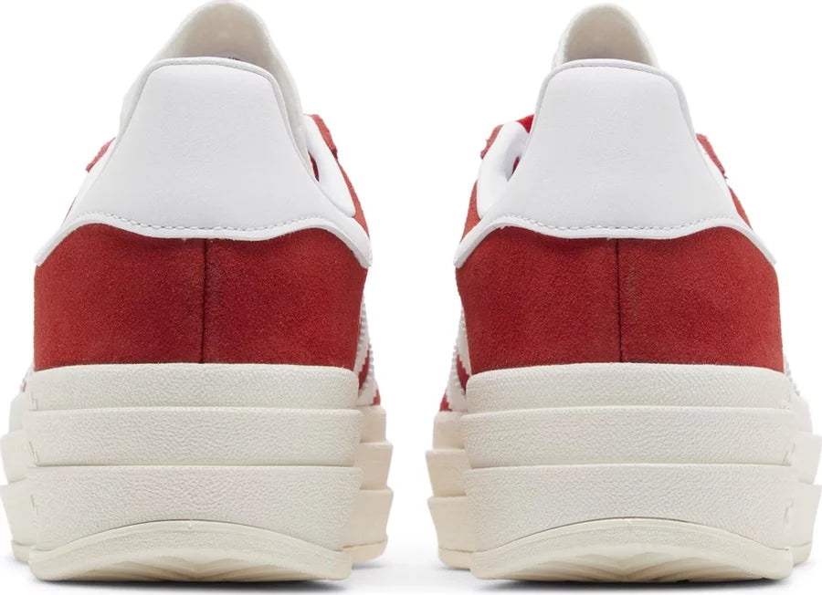 Adidas Gazelle Bold Red Cloud White sneakers damskie N-Hype