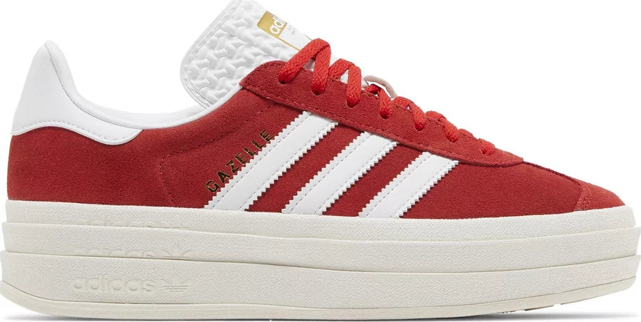 Adidas Gazelle Bold Red Cloud White sneakers damskie N-Hype