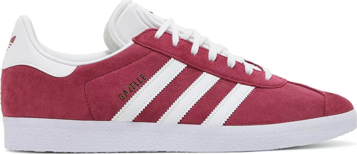 Adidas Gazelle Collegiate Burgundy White sneakers męskie N-Hype.