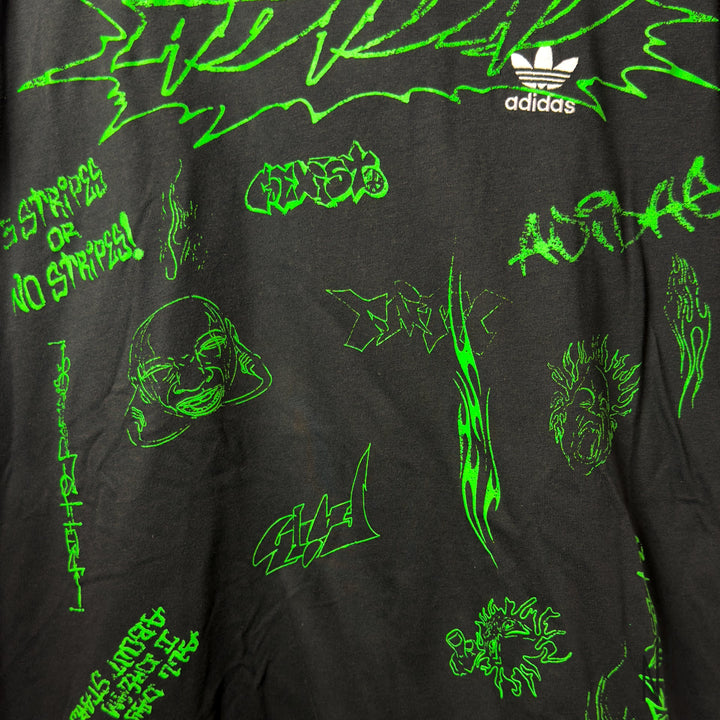 Adidas Las Vegas Custom Black Tee N-Hype koszulka męska streetwear Adidas.